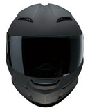 Z1R Jackal Smoke Helmet - Flat Black - Medium