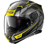 Nolan N87 Originality Full-Face Helemt - Flat Black/Grey/Yellow - X-Small