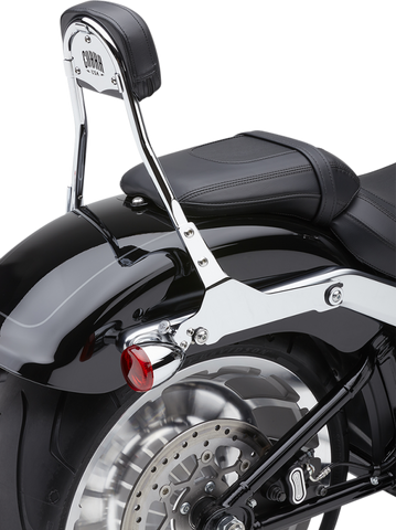 Cobra Detachable Backrest for 2018-19 Harley Softail - Chrome - 602-2007