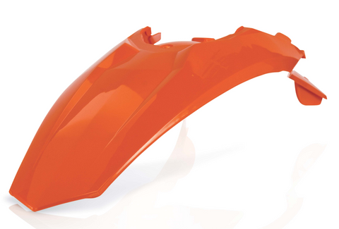 Acerbis Rear Fender for 2012-16 KTM EXC / EXC-F models - Orange - 2250380237