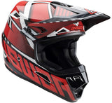 Answer Racing AR3 Rapid Motocross Helmet - Red/Black/White - Medium