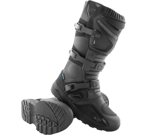 FirstGear Kathmandu Boots for Men - Black - Size 10