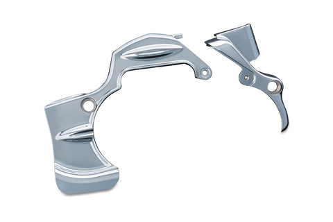 Kuryakyn 6950 - Transmission Shroud for '09-'16 Touring & Trike - Chrome