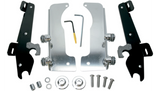 Memphis Shades Fats/Slim Windshield Trigger-Lock Complete Mount Kit - Black - MEK1938