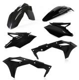 Acerbis Standard Replacment Plastics Kit for 2018-20 Kawasaki KX250/F - Black - 2685810001