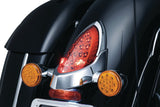 Kuryakyn 7697 - Taillight Top Trim for '14-'18 Indian Models - except Scout - Chrome