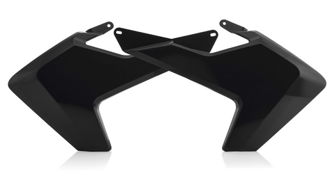 Acerbis Radiator Shrouds for 2017-19 Husqvarna models - Black - 2449680001