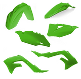 Acerbis Standard Replacment Plastics Kit for 2019-21 Kawasaki KX models - Green - 2736280006