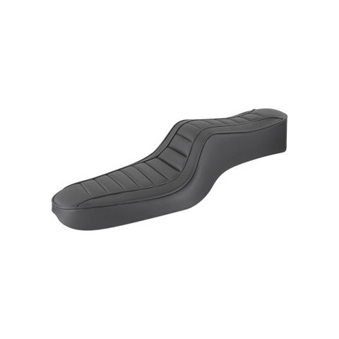 Saddlemen Hog Killers Pro 2-Up Seat for 1979-03 Harley Sportster models - Black/Tuck and Roll - HK14-004