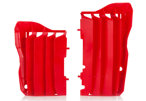 Acerbis Radiator Louvers for 2017-20 Honda CRF450R/X - Red - 2691510227