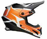 Z1R Rise Flame Helmet - Orange - X-Small