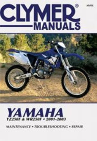 Clymer M406 Service & Repair Manual for 2001-03 Yamaha YZ250F / WR250F