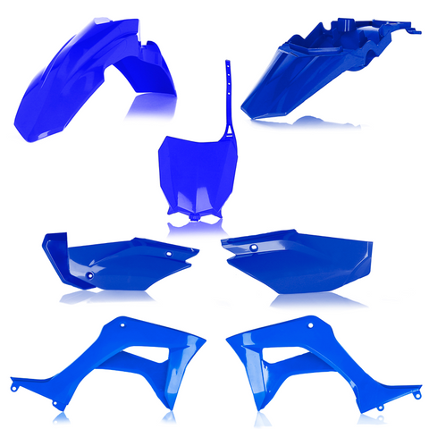 Acerbis Full Body Plastics Kit for 2019-22 Honda CRF110F - Blue - 2861930211
