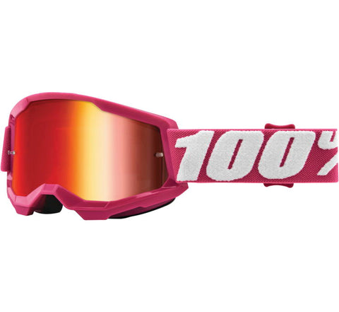 100% Strata Jr. 2 Goggles - Fletcher with Red Mirror Lens