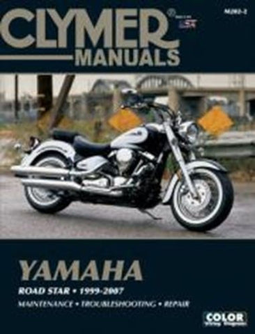 Clymer M282-2 Service & Repair Manual for 1999-07 Yamaha Road Star 1600 / 1700