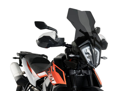 Puig Touring Windscreen for KTM 790 Adventure - Dark Smoke - 3587F