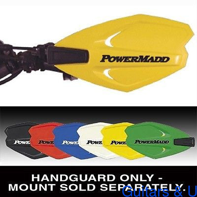 PowerMadd PowerMadd 34285 PowerX Handguard - Yellow