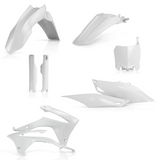 Acerbis Full Replacement Plastics Kit for 2013-17 Honda CRF 250R/450R - White - 2314410002