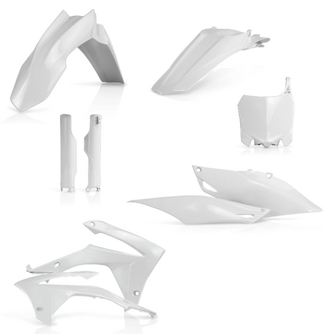 Acerbis Full Replacement Plastics Kit for 2013-17 Honda CRF 250R/450R - White - 2314410002
