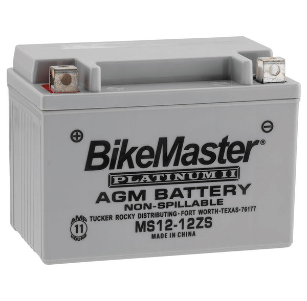 BikeMaster AGM Platinum II Battery - 12 Volt - MS12-12ZS – SVS