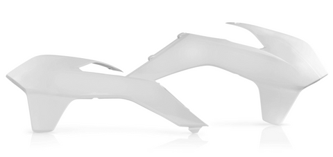Acerbis Radiator Shrouds for KTM models - White - 2314250002