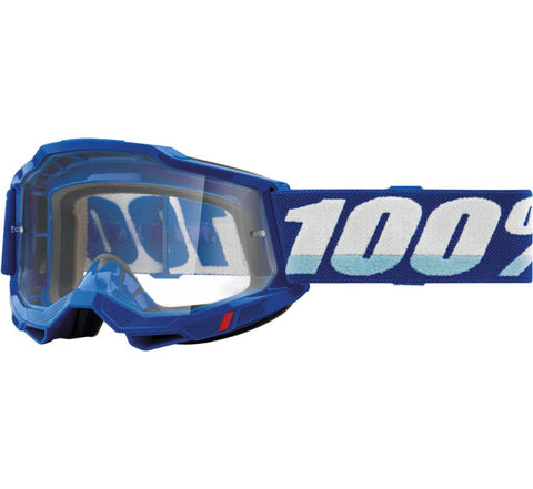 100% Accuri 2 Goggles - Blue with Clear Lens