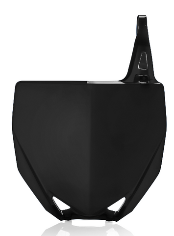 Acerbis Front Number Plate for 2018-21 Yamaha YZ65 - Black - 2726660001
