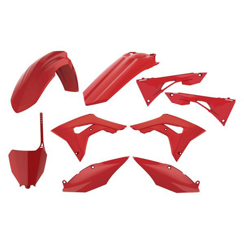 Polisport MX Replica Plastics Kit for 2017-21 Honda CRF250R / CRF450R - Red - 90722
