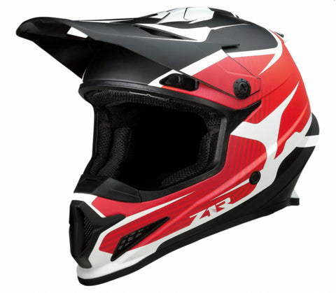 Z1R Rise Flame Helmet - Red - Large