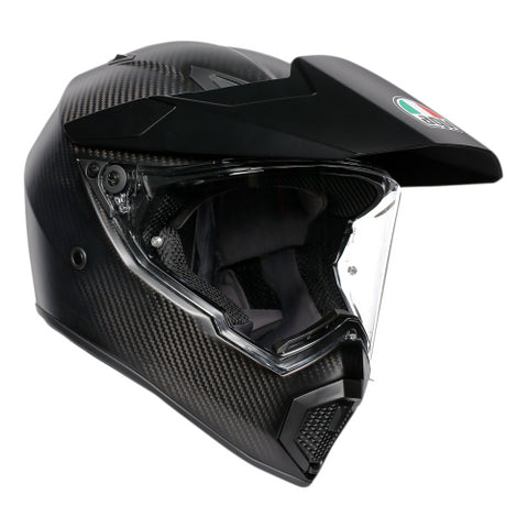 AGV AX-9 Helmet - Black Carbon Fiber - Large