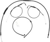 Burly Brand B30-1098 Cable and Brake Line Kit for 2004-06 Harley Sportster models