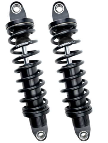Legends REVO Coil Suspension Shocks for 1991-17 Harley Dyna models - Std/14in - 1310-1096