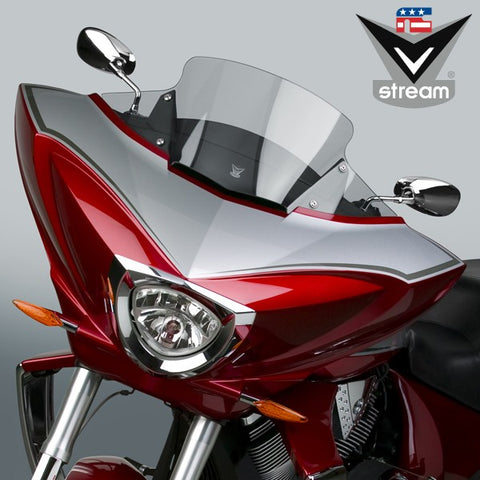 National Cycle VStream Touring Windshield for Victory Cross Country - Light Tint - N20701