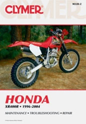Clymer M320-2 Service & Repair Manual for 1996-04 Honda XR400R
