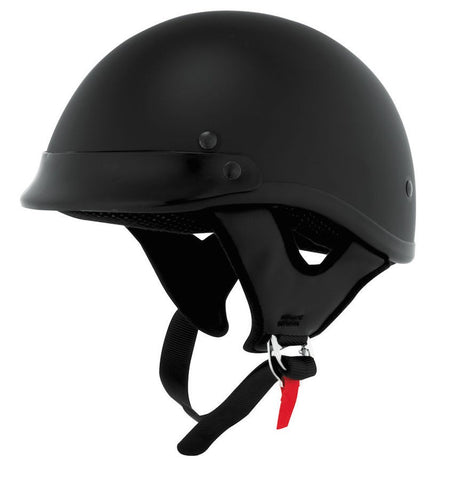 Skid Lid Traditional Helmet - Flat Black - Small