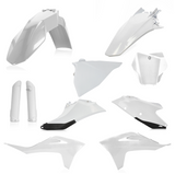 Acerbis Full Replacement Plastics Kit for 2021-22 Gas-Gas EX & MC models - White/Black - 2872791035