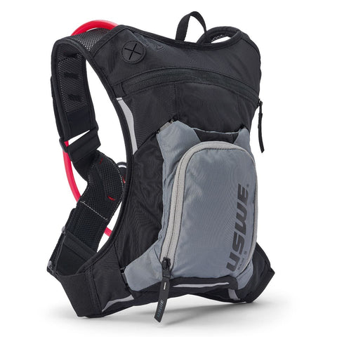 USWE Raw 3 Hydration Pack - Carbon Black