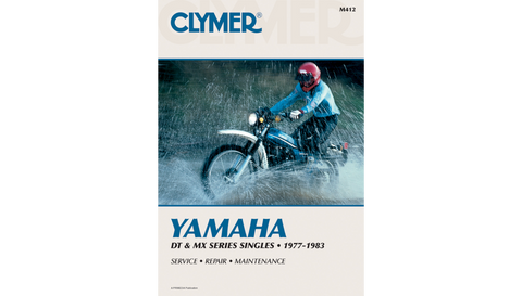 Clymer Service & Repair Manual for 1977-83 Yamaha DT and MX Series - CM412