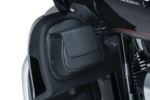 Kuryakyn 5208 Fairing Lower Door Pockets - Black