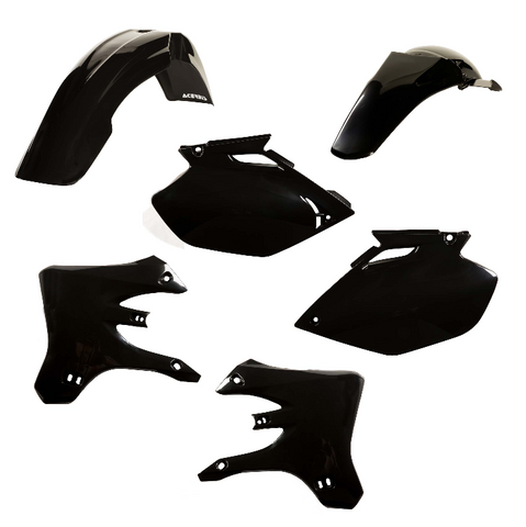 Acerbis Standard Replacment Plastics Kit for 2003-05 Yamaha YZ 250F/450F - Black - 2070940001