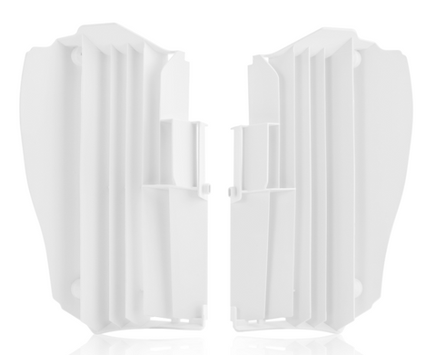 Acerbis Radiator Louvers for Yamaha WR/YZ models - White - 2691560002