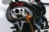 Kuryakyn Micro 1000 Marker Light - Rear - Satin Black-Red/Red/Amber/Smoke Lens - 2534