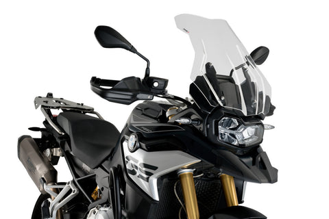 Puig Touring Windscreen for BMW F850GS Adventure - Clear - 3595W