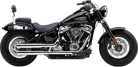 Cobra Neighbor Hater Mufflers for 2018-20 Harley Softail Models - Chrome - 6048