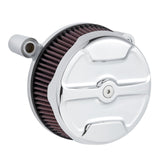 Arlen Ness Stage I Big Sucker Air Cleaner Kit for 2017-22 Harley M8 models - Chrome/Knuckle - 18-393