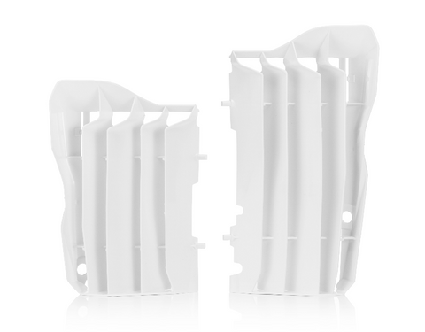 Acerbis Radiator Louvers for 2017-20 Honda CRF450R/X - White - 2691510002