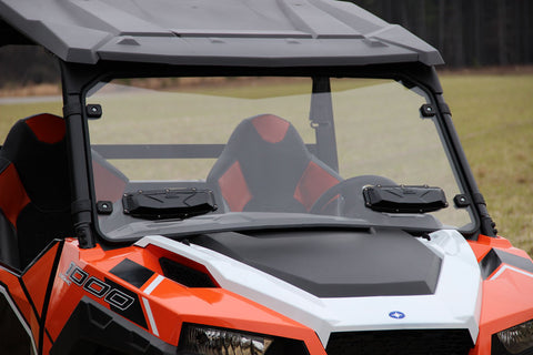 Seizmik 25019 Versa-Vent Windshield (Uncoated Poly) for Polaris General