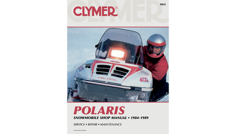 Clymer Service & Repair Manual for 1984-89 Polaris Snowmobiles - S832