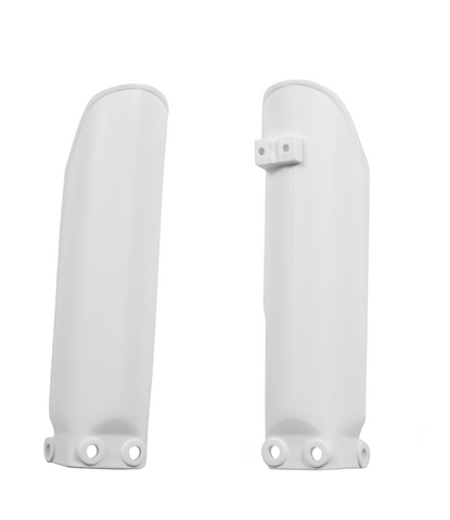 Acerbis Fork Covers for 2009-18 KTM 65 SX - White - 2253020002