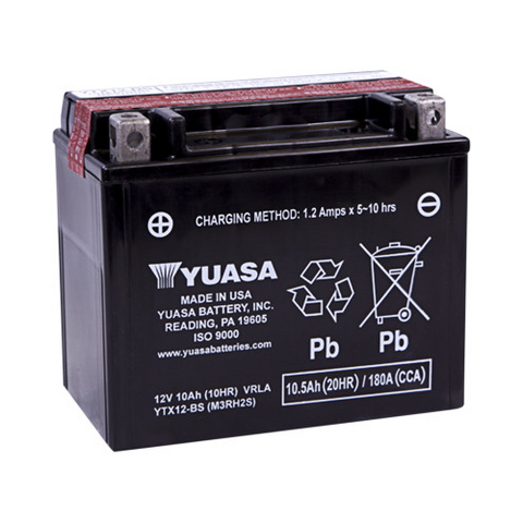 Yuasa Yumicron Battery - YUAM3RH2S -  YTX12-BS